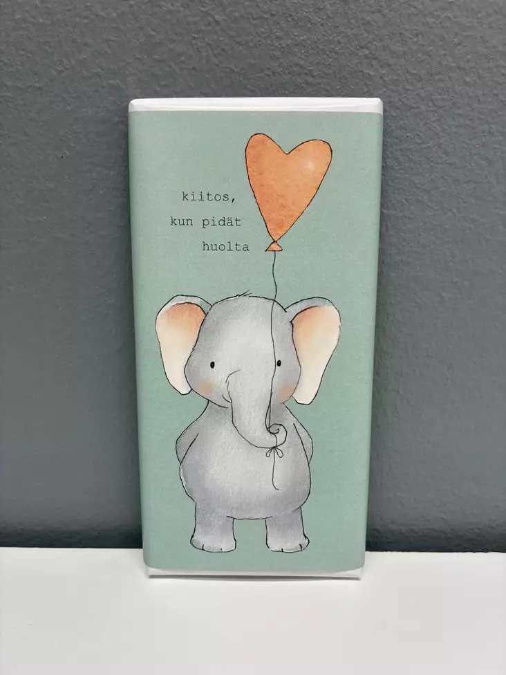 Suklaalevy, kevät - Kortit ja suklaalevyt - makeistoK6A11 - 1