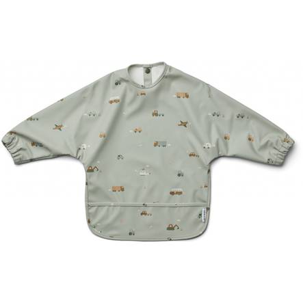 Liewood hihallinen ruokalappu, autot - Ruokalaput ja kuolaliinat - lw147829872 - 1