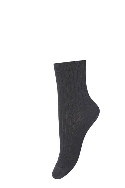 MP rib puuvilla sukat, musta - Sukat - mp7080002 - 1