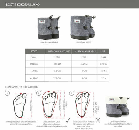 Stonz Toddler Booties, Wildflower - Töppöset - stonz2112 - 2