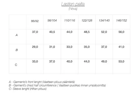 Mainelakeus lasten Neva paita - Pitkähihaiset paidat - maine22 - 2