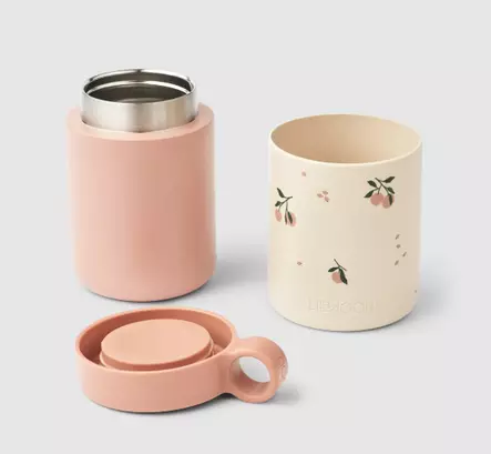 Liewood ruokatermos, persikka - Juomapullot, astiat ja aterimet - LW196191232 - 2