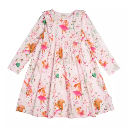 Ma-ia lasten Satumetsä mekko - Pitkähihaiset mekot - maiass25002 - 1