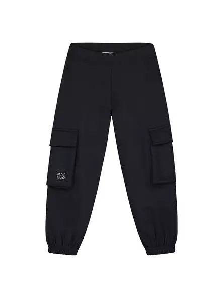 Mainio lasten cargohousut, musta - College- ja trikoohousut - mainiow2452042 - 1