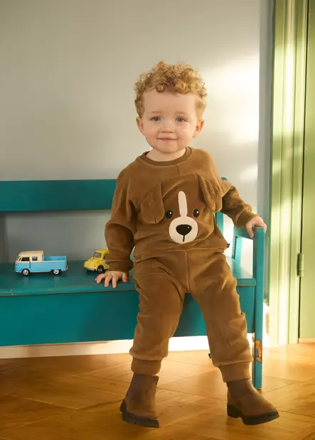 Molo lasten Sigo velourhousut - College- ja trikoohousut - mol6W25I212 - 2