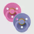 Bibs Colour tutti 2kpl, Bubblegum/Peri - Tutit ja tuttinauhat - bibs120452 - 1