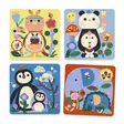 Djeco Väritä vedellä, Baby animals - Askartelu/Tarrat/Tatuoinnit - DJ00952 - 2
