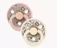 Bibs Liberty tutti Eloise Blush mix 2kpl - Tutit ja tuttinauhat - bibs11011102 - 1
