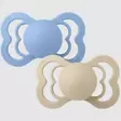 Bibs Supreme tutti 2-pack,vanilla/skyblu - Tutit ja tuttinauhat - bibs260432 - 1