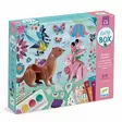 Djeco askartelupaketti Fairy Box - Askartelu/Tarrat/Tatuoinnit - DJ09332 - 1