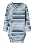 Name it kietaisubody, sininen raita - Pitkähihaiset bodyt - nameit13250332 - 1