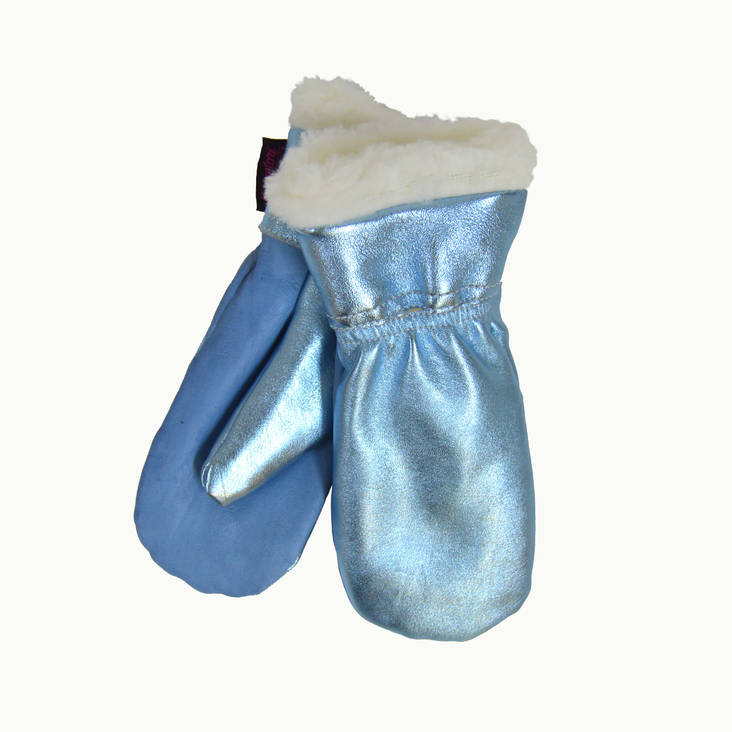 Käsinetori lasten kimallenahkarukkaset - Talvikäsineet - kasi02 - 1