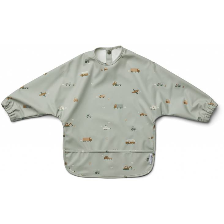 Liewood hihallinen ruokalappu, autot - Ruokalaput ja kuolaliinat - lw147829872 - 1