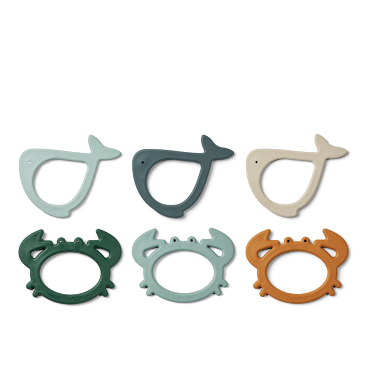 Liewood sukelluslelut 6kpl - Kylpy-/vesilelut - LW18832 - 1