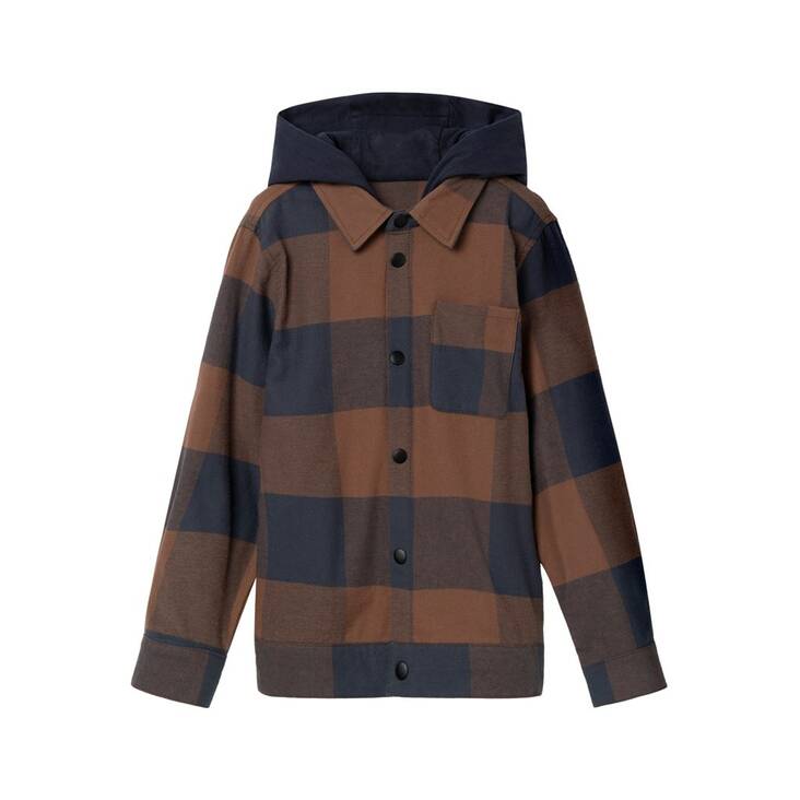 Name It lasten hupullinen flanellipaita - Hupparit ja svetarit - name13222862 - 1