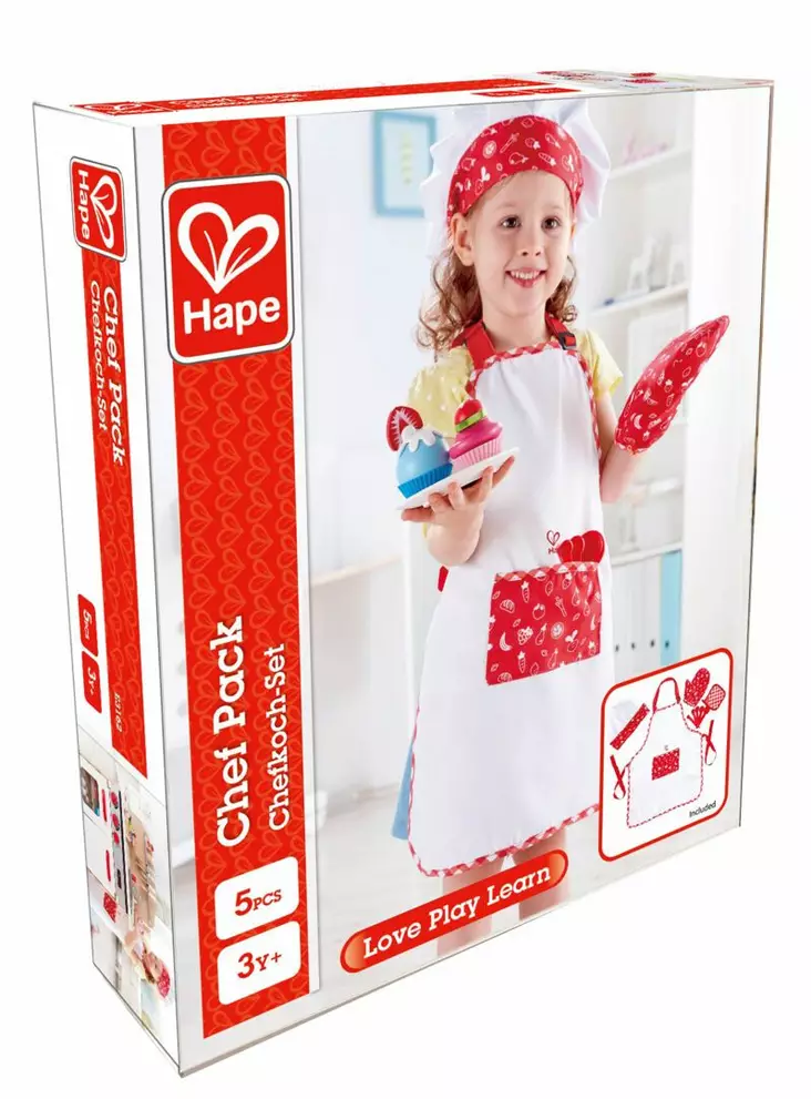 Hape kokin varusteet - Koti- ja roolileikit - hape104162 - 1