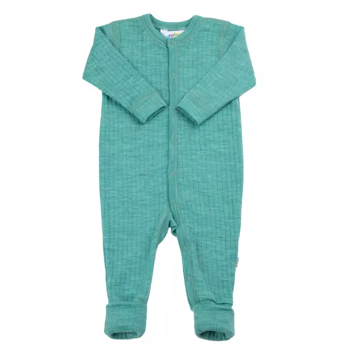 Joha vauvan ohut villahaalari, vihreä - Villakerrastot - joha5614016292 - 1