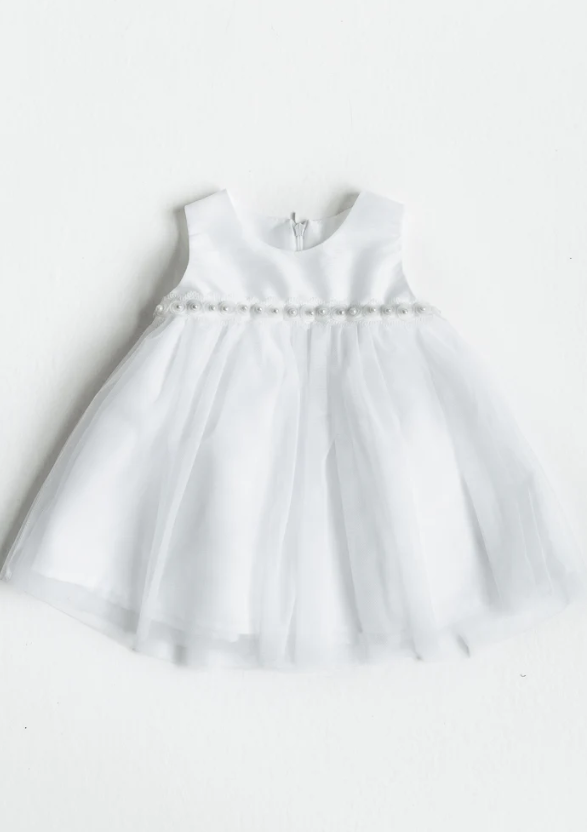 Mingnelin vauvan tyllimekko, Josefiina - Lyhythihaiset mekot - ming2092 - 1