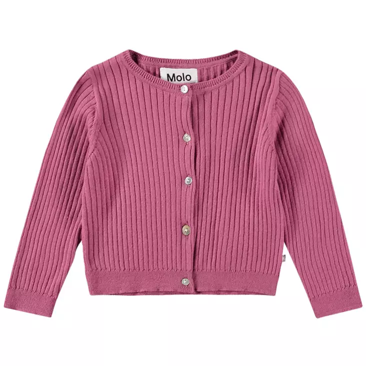 Molo lasten Gabby neuletakki, aniliini - Neuleet - molo4W24K302 - 1