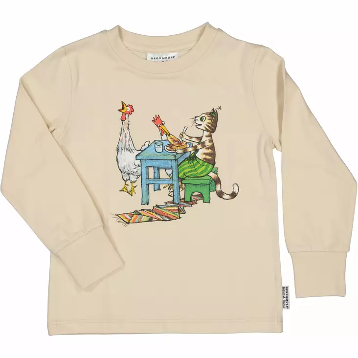 Geggamoja lasten paita, Viiru ja Pesonen - Pitkähihaiset paidat - geg25012 - 1