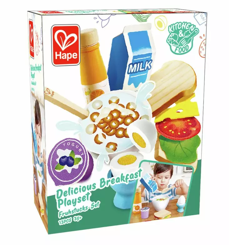 Hape Terveellinen aamupala - Koti- ja roolileikit - hape104172 - 1