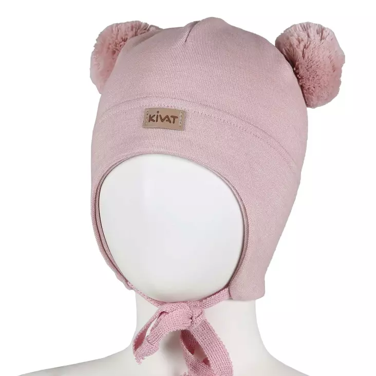 KIVAT lasten tupsupipo nauhoilla, puuteri - Kesä- ja välikausipäähineet - kiv3363L162 - 1