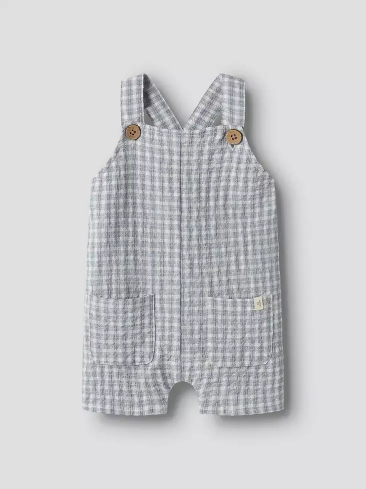 Lil'Atelier vauvan shortsilappuhaalari, ruutu - Shortsit ja shortsihaalarit - lil13254092 - 1