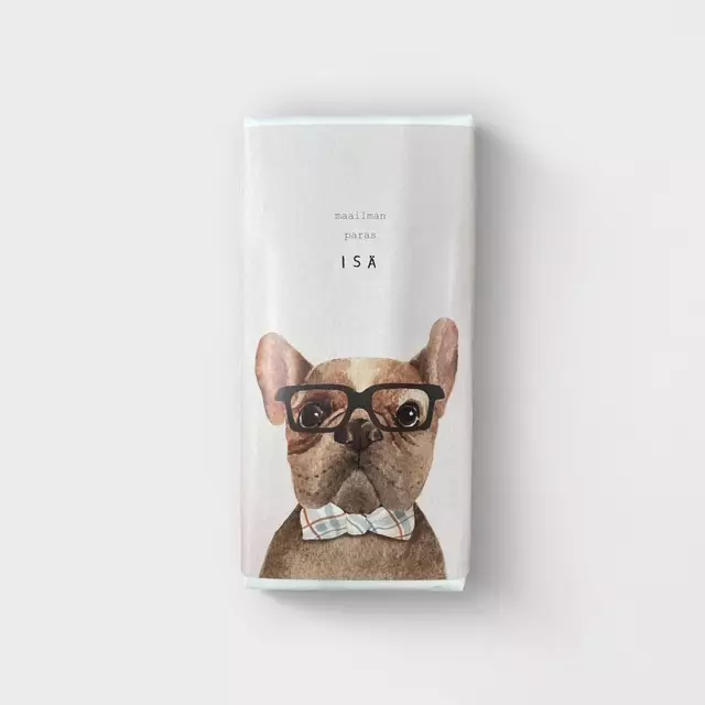 Suklaalevy, isälle - Kortit ja suklaalevyt - makeistoI2 - 2