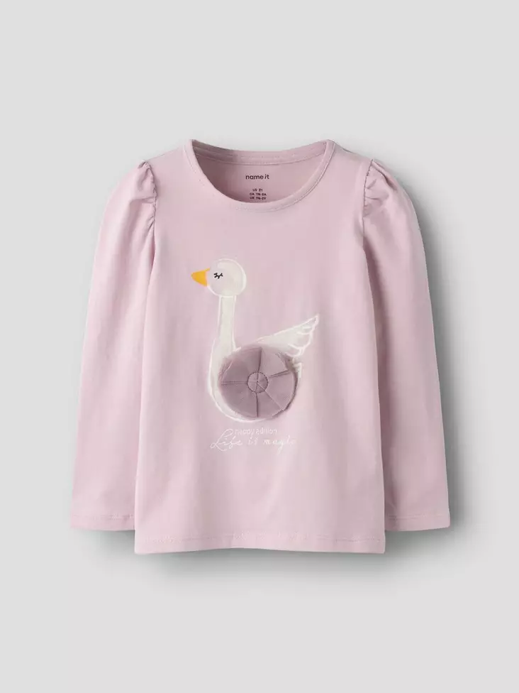 Name it lasten paita, Joutsen - Pitkähihaiset paidat - name13250242 - 1