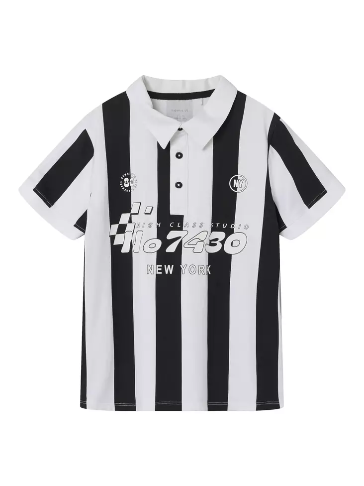 Name it lasten t-paita, musta-valkoinen - T-paidat - name13241792 - 1