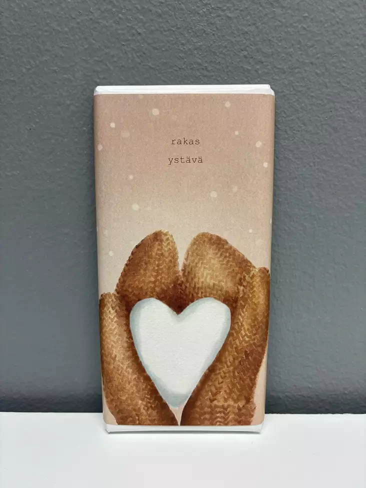 Suklaalevy, kevät - Kortit ja suklaalevyt - makeistoK6A12 - 1