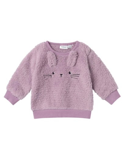 Name It vauvan teddypaita, laventeli - Collegepaidat - nameit13223163 - 1