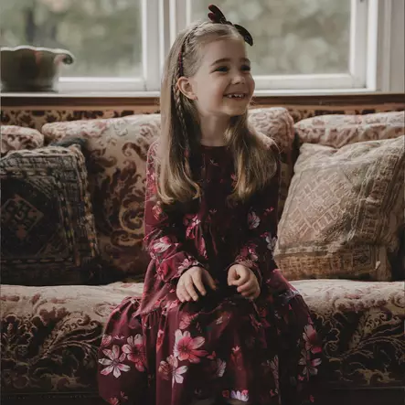 Ma-ia lasten mekko, talvipuutarha - Pitkähihaiset mekot - maia4563 - 2