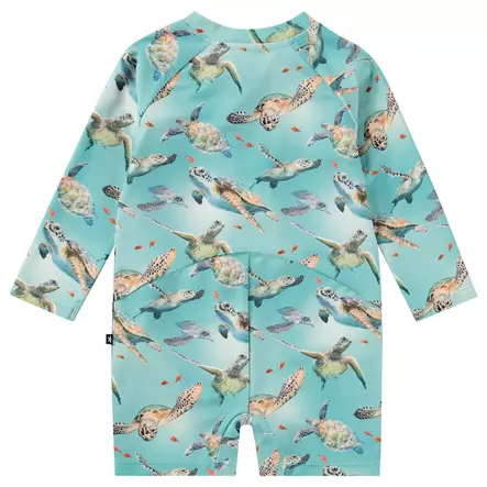 Molo lasten uimapuku Neka LS, Baby Turtles - UV-asut - molo25p6119253 - 2