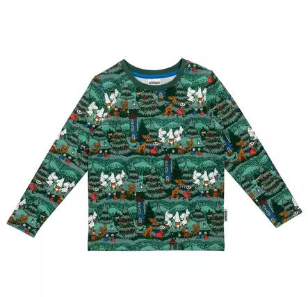 Muumi lasten paita, pihajuhla - Pitkähihaiset paidat - mart250303 - 1