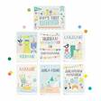 Milestone Baby's first birthday -kortit - Askartelu/Tarrat/Tatuoinnit - milestoneb03 - 2