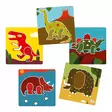 Djeco dinosaurus piirustuslevyt - Askartelu/Tarrat/Tatuoinnit - DJ08863 - 2