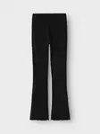 Name it bootcut rib legginsit, musta - Legginsit - name13247093 - 4