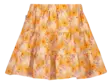 Metsola lasten hame, oranssi / kukka - Hameet - MET25S173 - 1