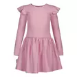 Metsola lasten rib mekko, roosa - Pitkähihaiset mekot - Metsw25u013 - 1