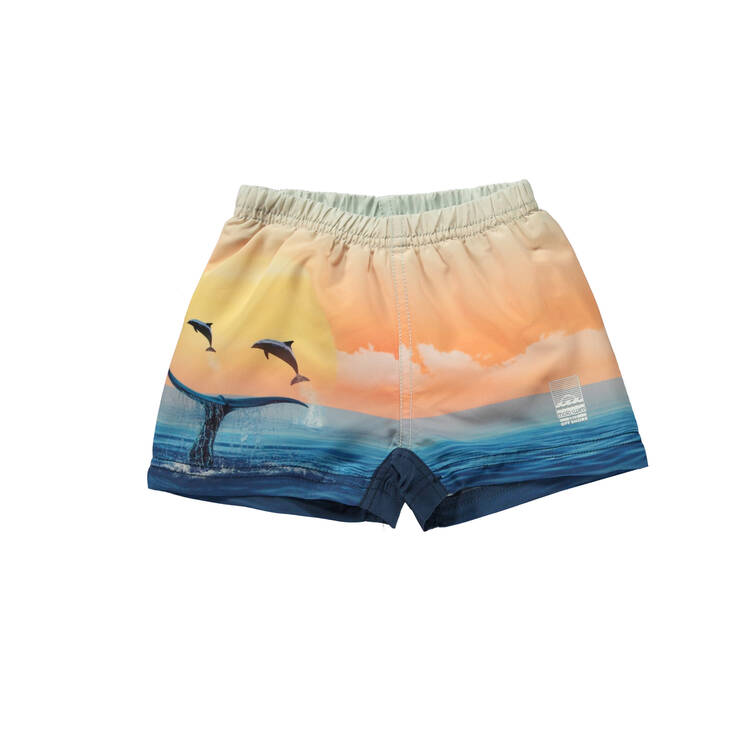 Molo lasten uimashortsit Newton, Ocean Smile - Uimahousut ja -shortsit - molo8S24P603 - 1
