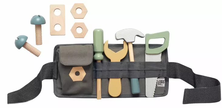 Jabadabado rakentajan työkaluvyö - Puulelut - jaba015243 - 1