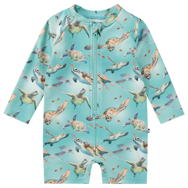Molo lasten uimapuku Neka LS, Baby Turtles - UV-asut - molo25p6119253 - 1