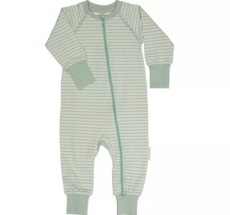 Geggamoja lasten unihaalari, vihreä raita - Yöasut - gegaw24013 - 1