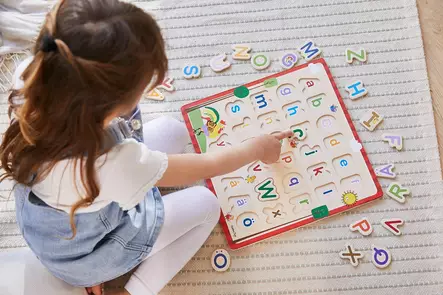 Barbo Toys Aakkoset A-Ö palapeli - Pelit ja palapelit - barbo040394 - 2