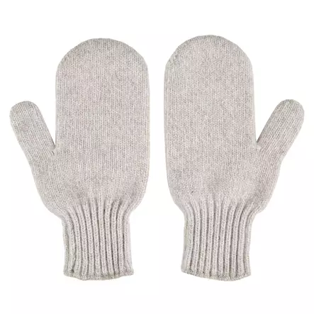 KIVAT-aikuisten villalapanen, luonnonvalkoinen - Välikausikäsineet ja aluslapaset - kiv16776064 - 1