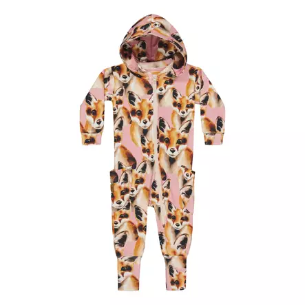 Metsola lasten jumpsuit, Kettu pinkki - Jumpsuitit ja haalarit - Metsw25u04 - 1