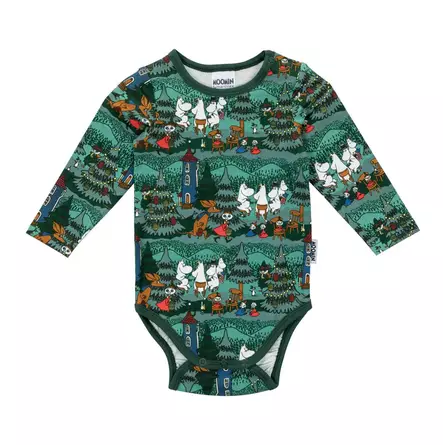 Muumi vauvan body, pihajuhla - Pitkähihaiset bodyt - mart250094 - 1
