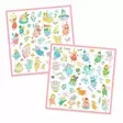 Djeco tarrat Sparkly fairies - Askartelu/Tarrat/Tatuoinnit - DJ09554 - 2