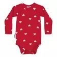 Metsola vauvan rib body, sydän - Pitkähihaiset bodyt - metsw24414 - 1